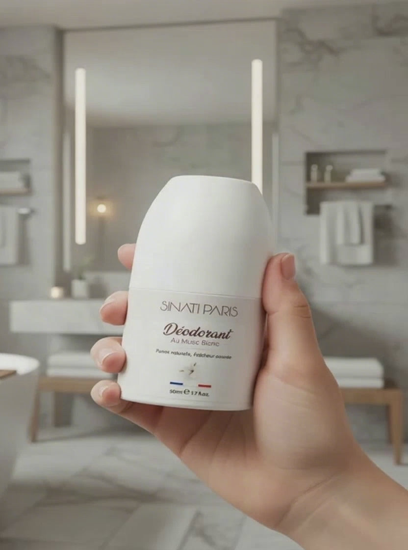 Déodorant Musc Blanc Naturel - Roll-On