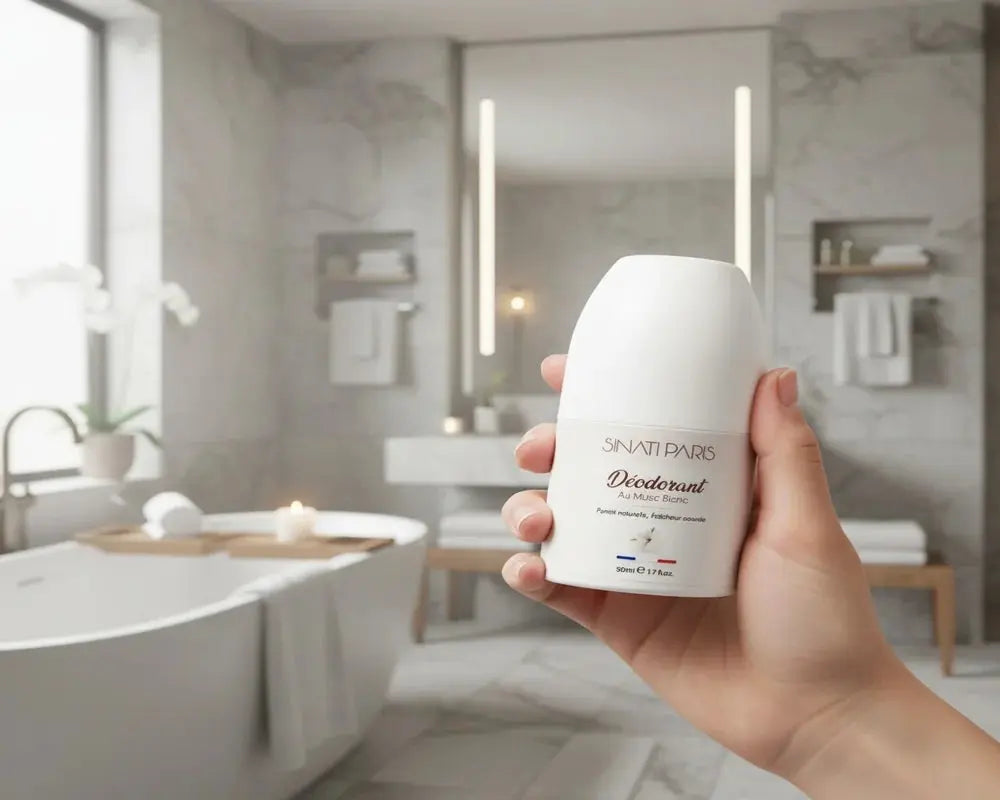 Pourquoi-choisir-un-déodorant-naturel-au-musc-blanc Sinati Paris