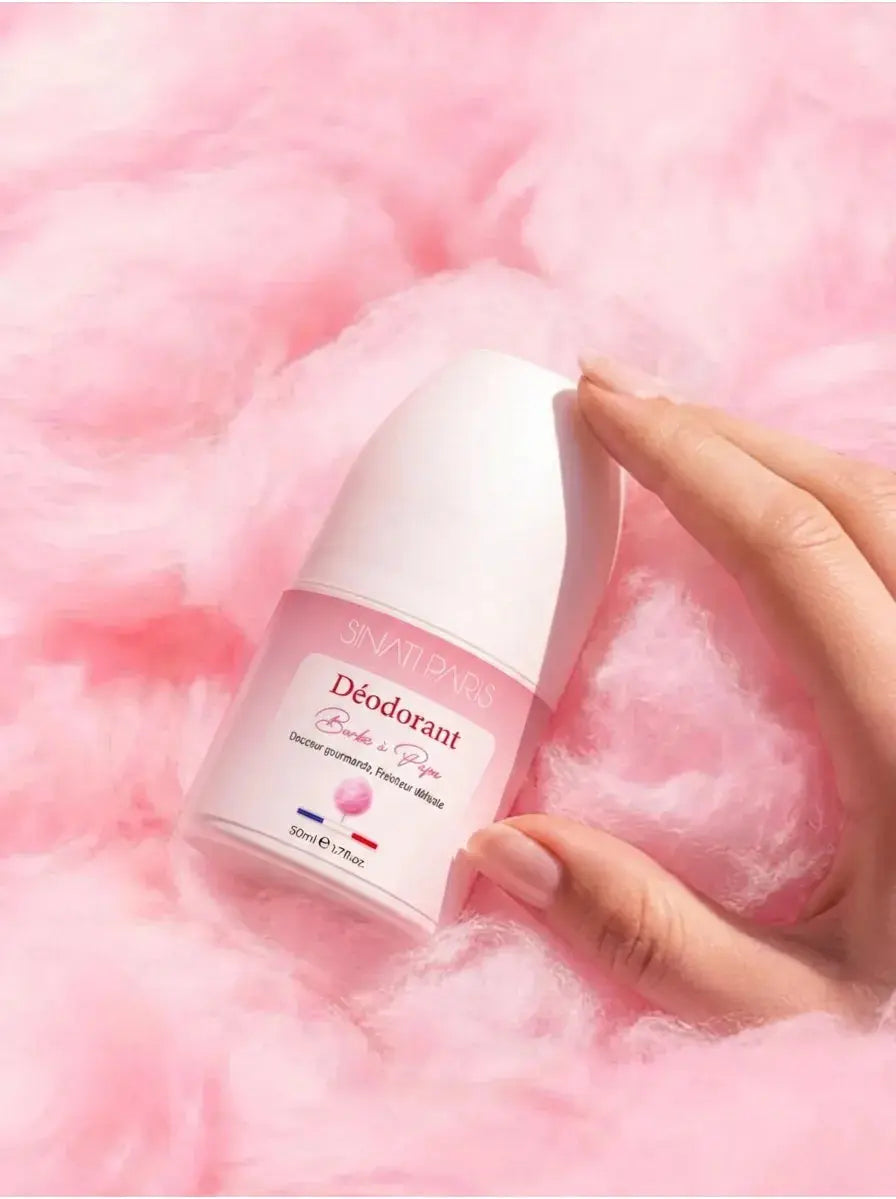 Déodorant Barbe à Papa Naturel - Roll-On Sinati Paris