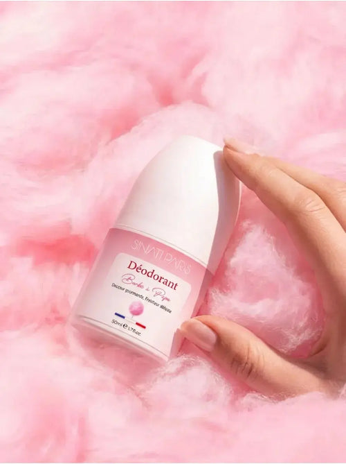 Déodorant Barbe à Papa Naturel - Roll-On Sinati Paris