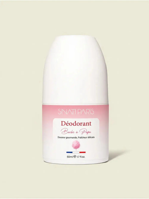 Déodorant Barbe à Papa Naturel - Roll-On Sinati Paris