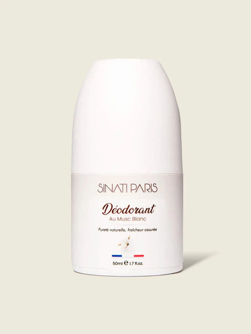 Déodorant Musc Blanc Naturel - Roll-On Sinati Paris