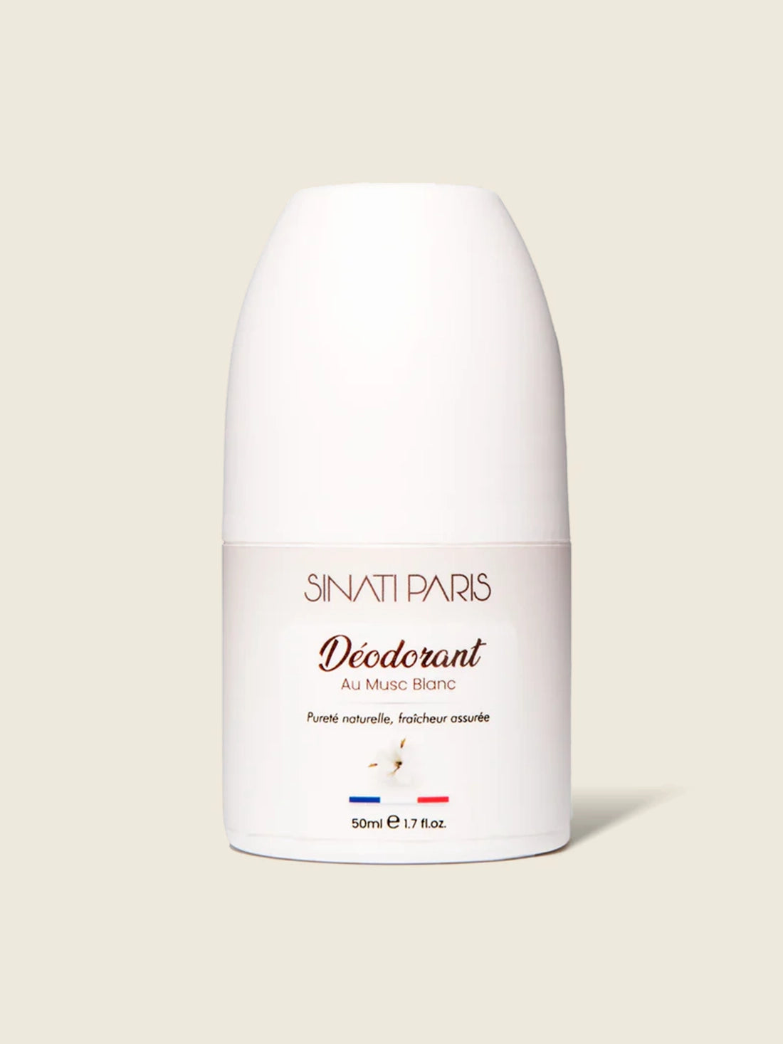 Déodorant Roll-On Naturel - Musc Blanc Sinati Paris