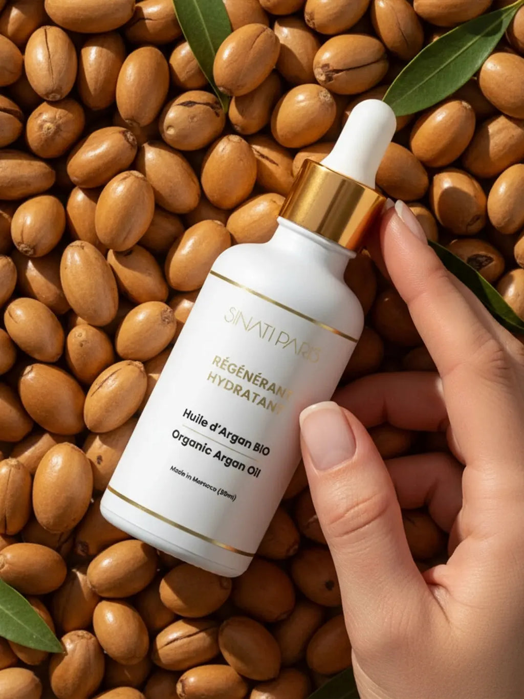 Huile d’Argan Bio 50ml – L’Essence de la Beauté Naturelle Sinati Paris