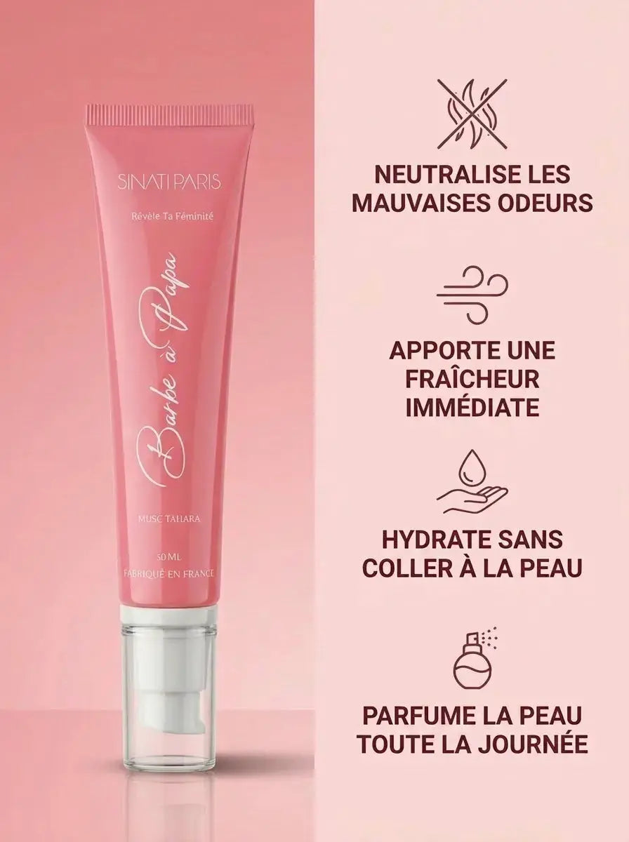 Musc Barbe à Papa - Gel Onctueux et Intense - Tube 20ml Sinati Paris