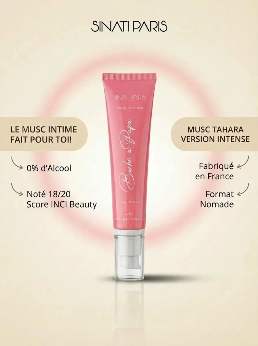 Musc Barbe à Papa - Gel Onctueux et Intense - Tube 20ml Sinati Paris