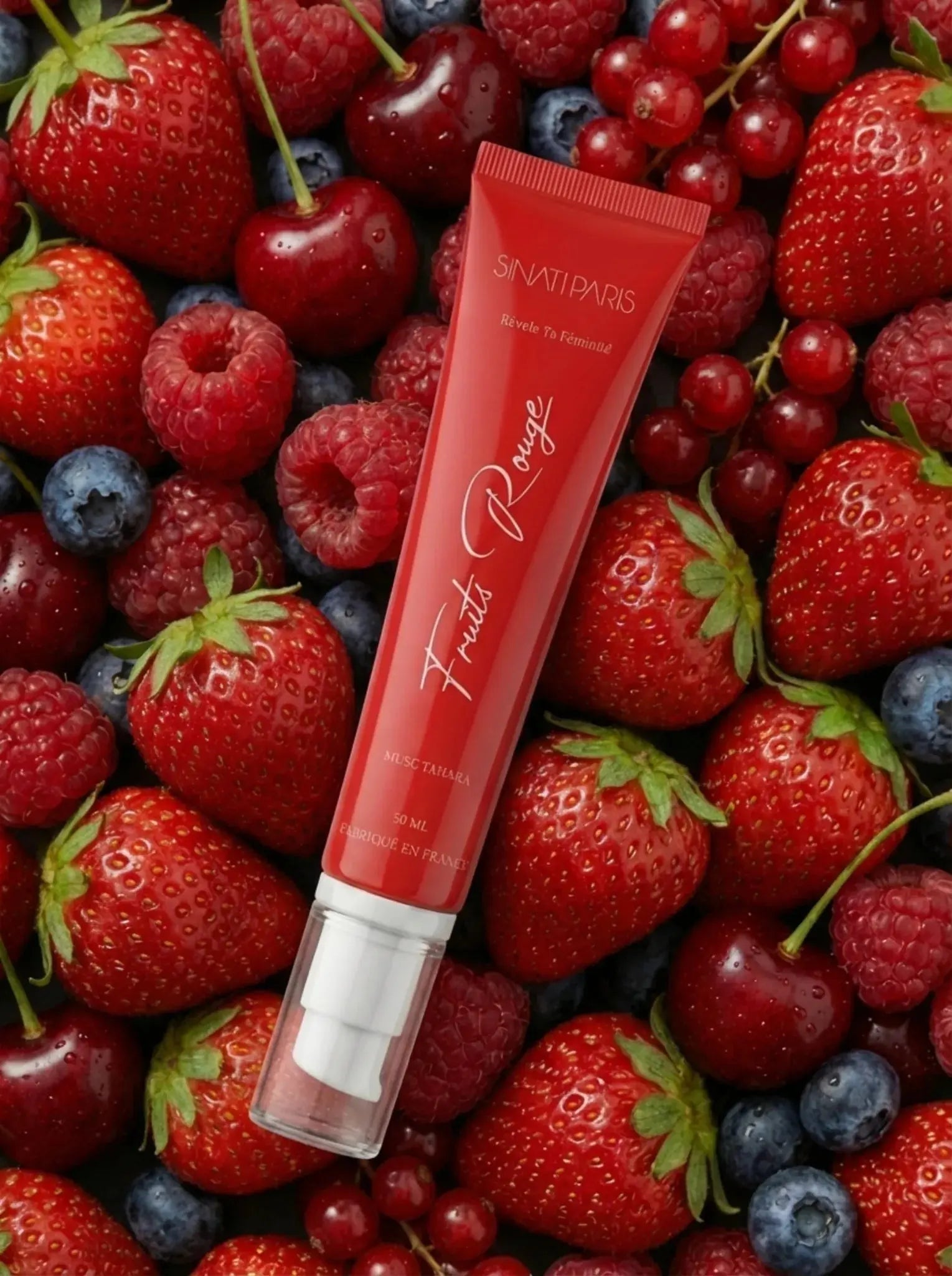 Musc Fruits Rouges - Texture Onctueuse Intense - Tube 20ml - Sinati Paris