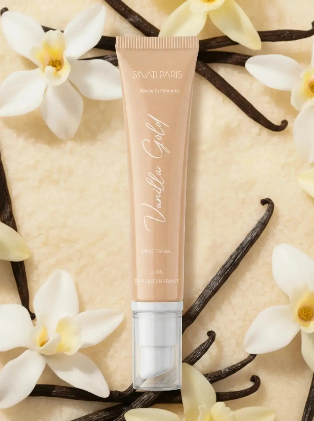 Musc Tahara Vanille - Texture Onctueuse Intense - Tube 20ml - Sinati Paris