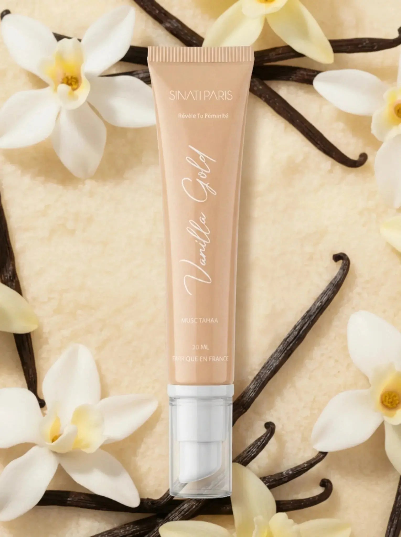 Musc Vanille Sinati - Texture Onctueuse Intense - Tube 20ml Sinati Paris