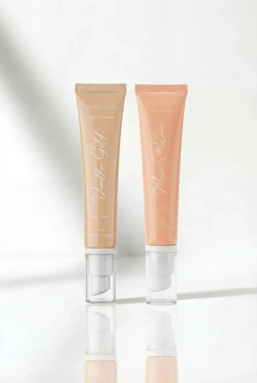 Pack Duo - Lot de 2 Muscs Gel Onctueux et Intense - 2 x 20ml Sinati Paris