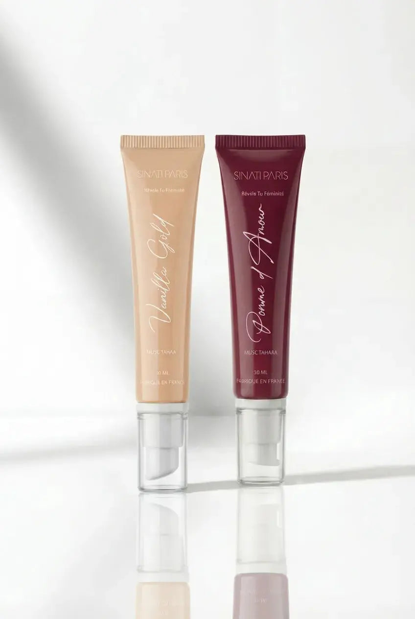 Pack Duo - Lot de 2 Muscs Gel Onctueux et Intense - 2 x 20ml Sinati Paris